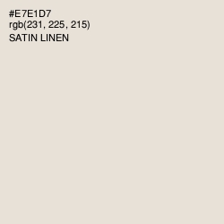 #E7E1D7 - Satin Linen Color Image